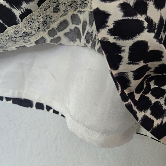 Kate Spade New York 4 Dorothy Leopard Print Silk 3/4 Sleeve Mini Dress 100% silk - Picture 6 of 12